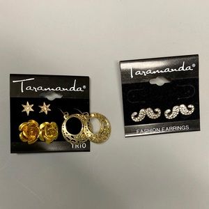 ✨3 for $10!✨ Misc. earnings - never worn!